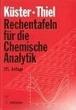 Rechentafeln für die Chemische Analytik.