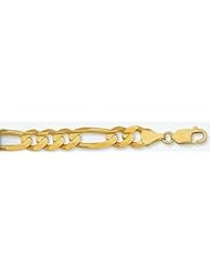9.5mm Figaro Chain 28"