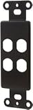 Oem Systems IWM-4P-BN Decorator Style Blank Premium Steel Connector Plate (Brown)