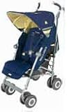 Maclaren Techno Stroller XLR Stroller, Medieval Blue/Lemon Drop