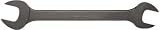 Martin BLK1723 Forged Alloy Steel 3/8 x 7/16 Opening Offset 15 Degree Angle Double Head Open End Wre
