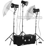 Smith Victor KQ83 3- Light 1800 total watt Ultra Quartz Location Kit