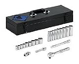 Armstrong 15-325 22pc 3/8 Drive 12pt Fractional Ratchet/Socket Set