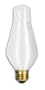 Litronics LS4166 - 100 Watt H19 Decorative Light Bulb, Satin Finish, Long Life