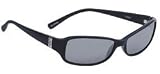 Angel Livvy Sunglasses - Shiny Black Smoke by