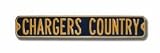 Steel Street Sign: CHARGERS COUNTRY