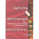 Gedichte verstehen und interpretieren, neue Rechtschreibung, Bd.1, Grundbegriffe und Ratschläge (Taschenbuch)