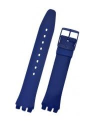 Genuine Swatch Classic Up Wind Dark Blue Resin Watch Band