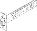 Kwikset 3014-01 3 CP Security 5-Inch Entry Door Latch, Polished Brass