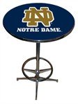 Sports Fan NCAA Notre Dame Fighting Irish Pub Table