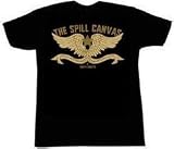 THE SPILL CANVAS - Patriarche - Black T-shirt