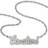 Cleveland Cavaliers Cavaliers Sterling Silver Script Necklace