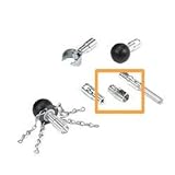 A.W. Perkins Co 2724 Threaded Brush Adaptor For RoVac To 5/16 Inch Quick-clean Rods