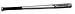 Sports : Baseballschl&auml;ger Holz 26' American Baseball silber