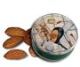 1 and 1/2 lb Whole Natural Almonds Tin - Golf