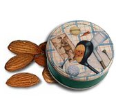 2 lb Whole Natural Almonds Tin - Golf by Catoctin Kettle Korn