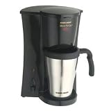 2109BSTu1EL. SL160  Black & Decker DCM18S Brew N Go Coffeemaker with Stainless Steel Travel Mug
