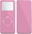 Solid Pink - Apple iPod nano 1G (1st Generation) 1GB/ 2GB/ 4GB Protector Skin Decals - Faceplate Stickers