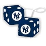 New York Yankees Fuzzy Dice