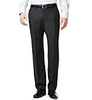 Collezione Luxury Pure Wool Flat Front Trousers