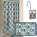 Lighthouse Shower Curtain and Hooks