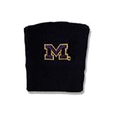 Michigan Wolverines Wristbands (Set of 2)