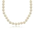 Classic Akoya Pearl Strand Done with Decorative 14 Karat White Gold Clasp