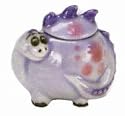 Dinosaur Cookie Jar - Dollhouse Miniature