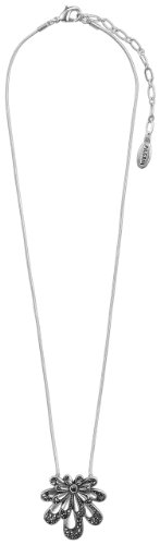 Pilgrim Damen-Halskette shadow leaf versilbert grau 38 cm 15114-6101 Preisvergleich
