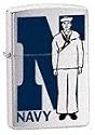 Navy,Brushed Chrome