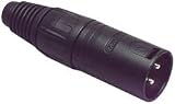 NEUTRIK NC3MX-BAG XLR MALE BLACK