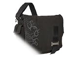 SNM-15F Dark Gray Canvas Mesngr Bag for Notebook Laptop 15.4IN