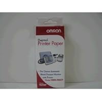 OMRON DIGITAL BLOOD PRESSURE PARTS and ACCESSORIES Replacement Roll of Thermal Printer Paper For HEM 705CP, 5 Rolls