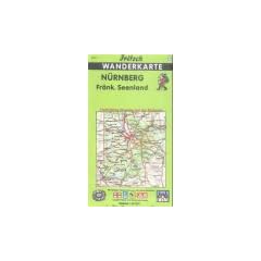 Fritsch Karten, Nr.75, N�rnberg, Fr�nkisches Seenland: Touristische Hinweise auf der R�ckseite. Mit farbiger Wegemarkierung, Wanderparkpl�tzen und Langlaufloipen