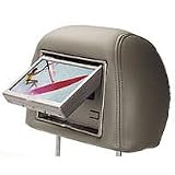 Dual 7 Widescreen Headrest Monitors - Natural Leather