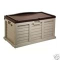 390L Garden Cushion Storage Box / Chest Sit on Lid