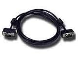 Viewmate Ultrathin VGA Cable - with Male To Male Connectors - 15FT - Black