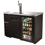 True TDB-24-48 Draft Beer Cooler w/ Refrig System 2-1/2 keg
