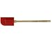 Typhoon Scrape It Beech Wood Cooks Spatula with Silicone Head