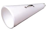 Classic White Cheerleader Megaphone