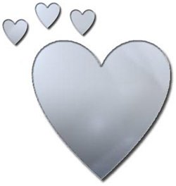 Childrens Toyshop  Toys : Tiny Hearts Mirrors (Pack Of 3)