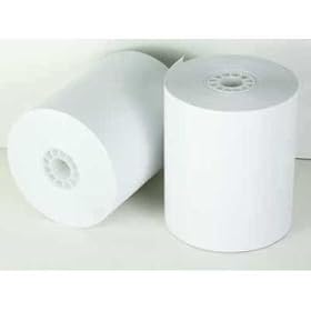 New-BAZIC 2 3/4 (70mm) X 128' Single-Ply Bond Paper R Case Pack 50 - 330199