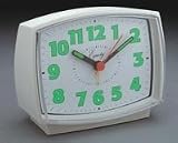 Equity 33101 WHT Electric Analog Alarm Clock