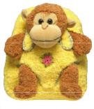 Kreative Kids Monkey with Backpack IN PINK