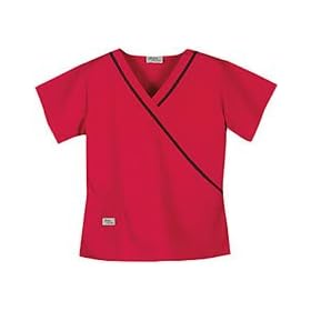Scrubs - Urbane Scrubs Mock Wrap Scrub Top