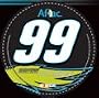Carl Edwards Aflac Round Vinyl Decal