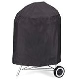 Topmost 29X18 Black Kettle Grill Cover SPC05