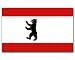 Flagge Fahne Berlin 90 * 150 cm