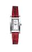 Fossil Red Croc Embossed Leather Strap Watch with Crystals ES1278