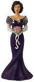 Bridesmaids Purple Dress Cake Topper